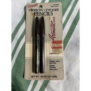 Vintage Artmatic Eyebrow/eyeliner Pencils Light Brown 617-003 Damaged Packaging